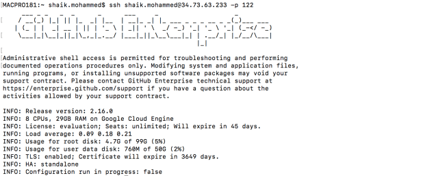 ssh